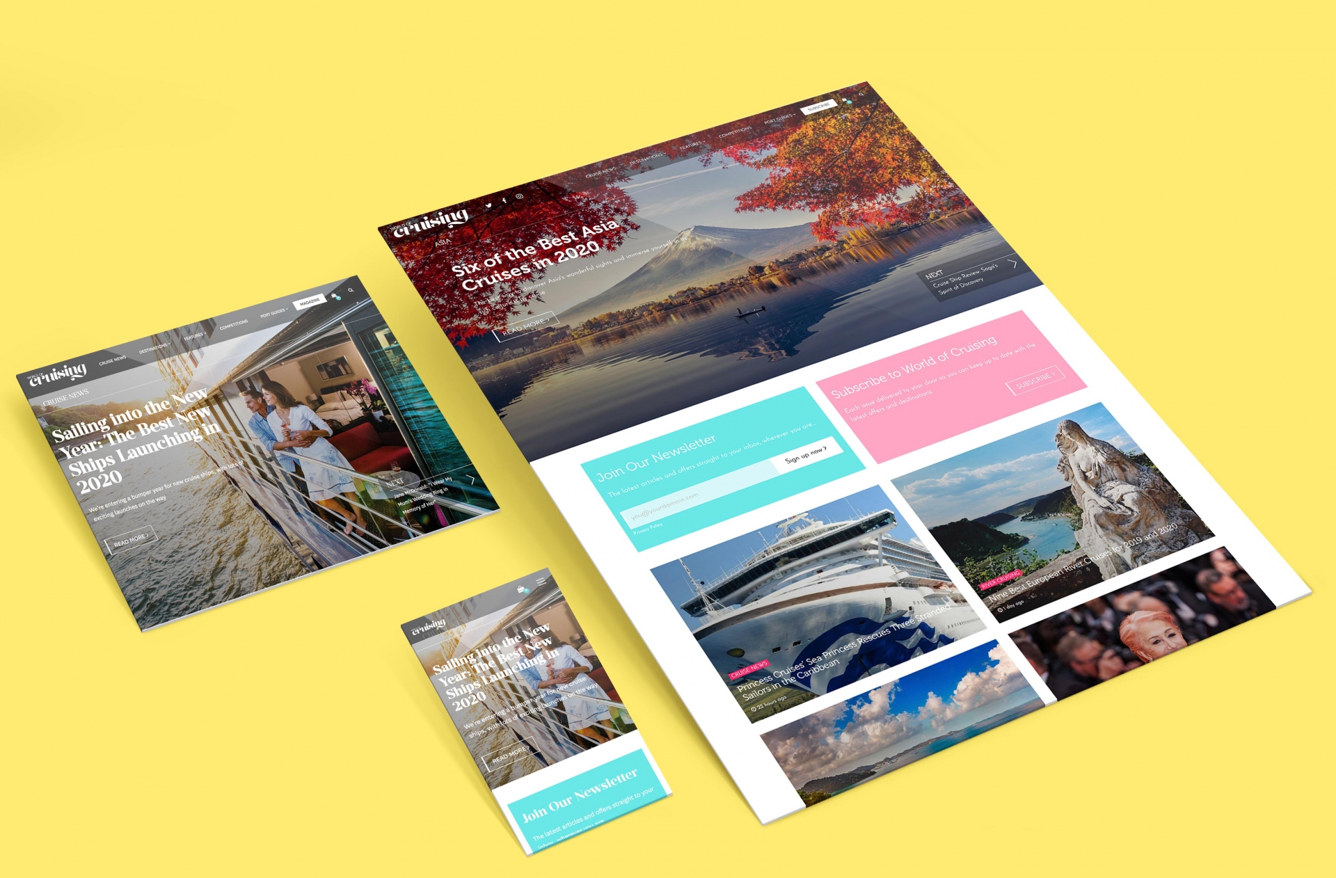 World of Cruising Magazine Website